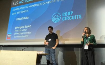 CoopCircuits remporte le prix de l’entreprise pour un numérique ouvert et éthique